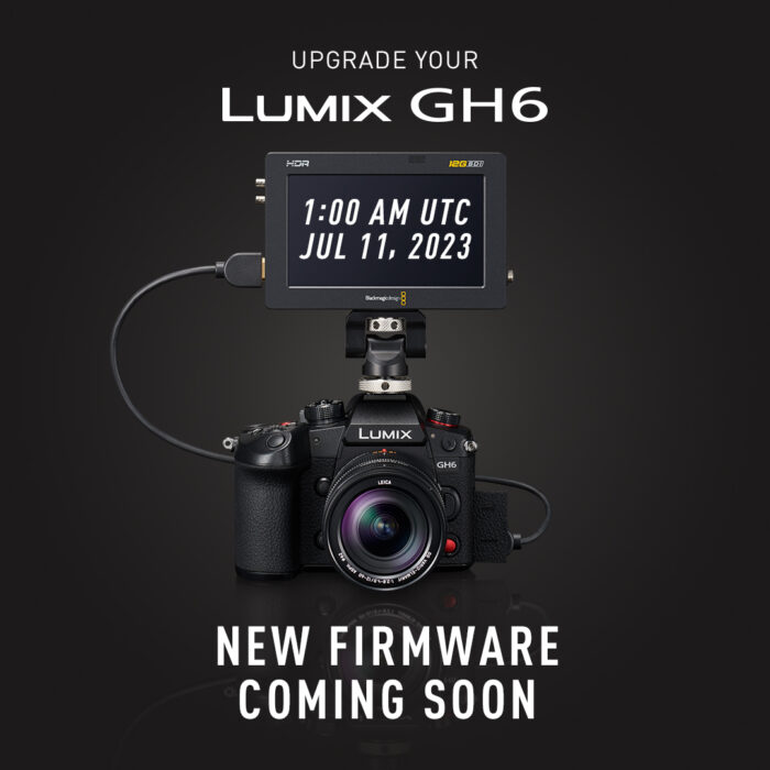 Panasonic announces the new GH6 firmware Ver.2.3 will be released on